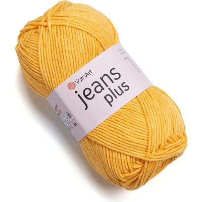 Yarn Art Jeans Plus 35 slunečnicová žlutá