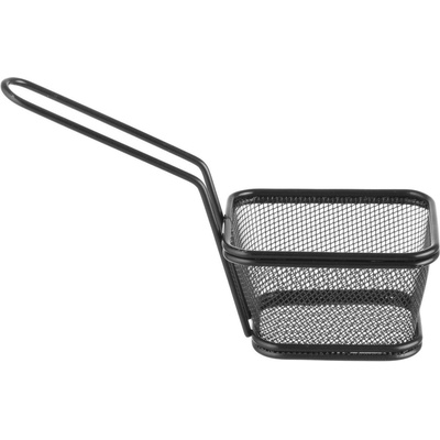 Hendi 425671 Mini košík na smažené pokrmy černý 105 x 90 x 60 mm