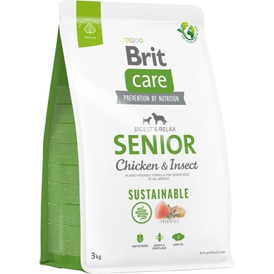 Brit Care Sustainable Senior Chicken & Insect 3 kg