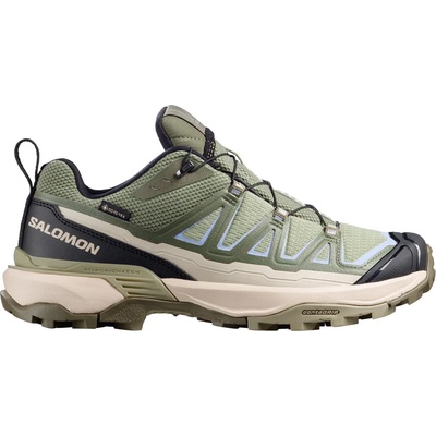 Salomon Дамски мултиспорт обувки Salomon Women's X Ultra 360 Edge GTX Multisport shoes - Tea / Deep Lichen Green / Brunnera Blue - размер 42 2/3 (EU) (122-0970-0721)