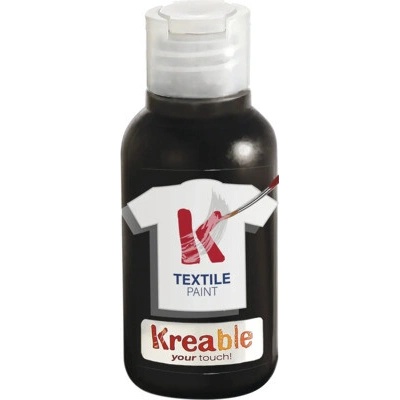 Farba na textil čierna 100 ml