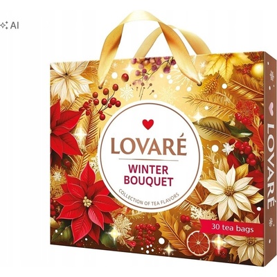 LOVARÉ Kolekce čajů Bouquet 30 sáčků