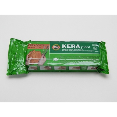 KOH-I-NOOR modelovací hmota KERAPLAST hnědá terracota 1000 g .