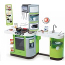 Smoby kuchynka CookMaster Verte elektronická so zvukmi s ľadom opečenými potravinami a 36 doplnkami zelená