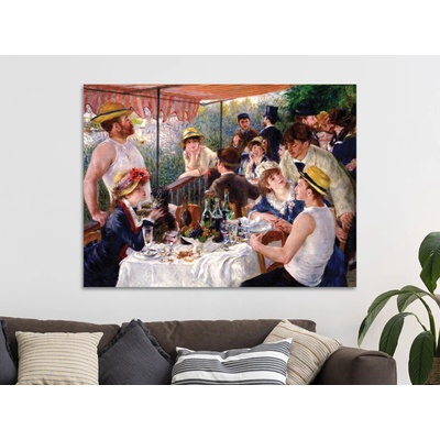 Snídaně veslařů - Pierre-Auguste Renoir Varianta: 65x50 cm - na KAPA desce 5 mm (k zavěšení)