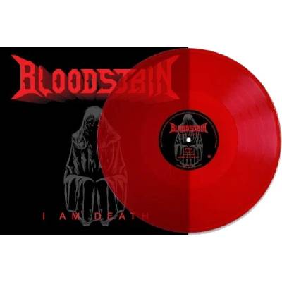 Bloodstain - I Am Death (Limited Edition) (Blood Splatter /Red Transparent Coloured) (LP) (7350007489043)