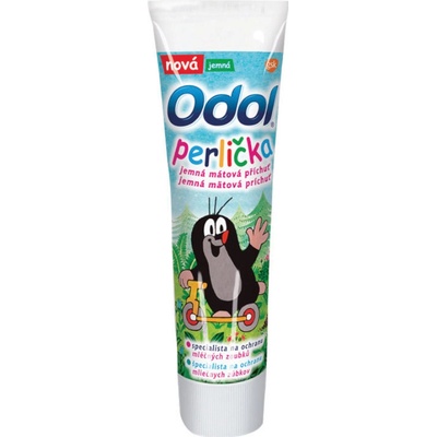 Odol Perlička pre deti s fluoridom od 2 rokov jahoda 50 ml
