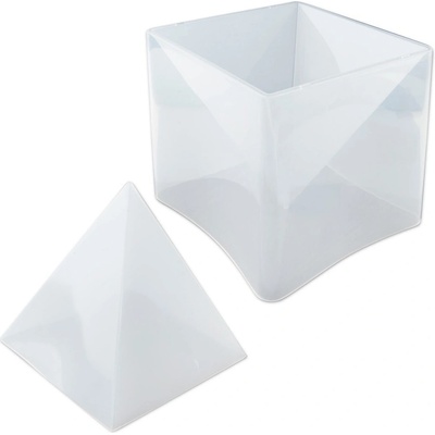 Manumi Silikonová forma na odlévání kreativní hmoty pyramida 150mm 1 ks