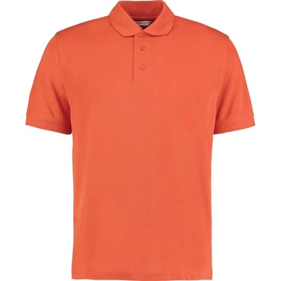 Kustom Kit polokošile Superwash KK 403 pique krátký rukáv pánská COT-43040322300 oranžové burnt