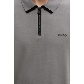 HUGO Памучна тениска с яка hugo (50511721)