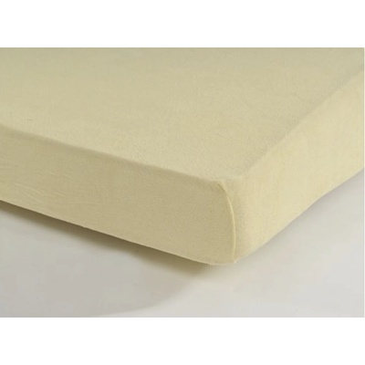 Profod froté comfort Napínací prostěradlo žluté 90x200