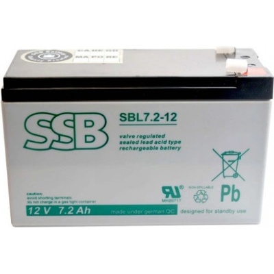 SSB SBL 7.2-12 12 V 7,2 Ah