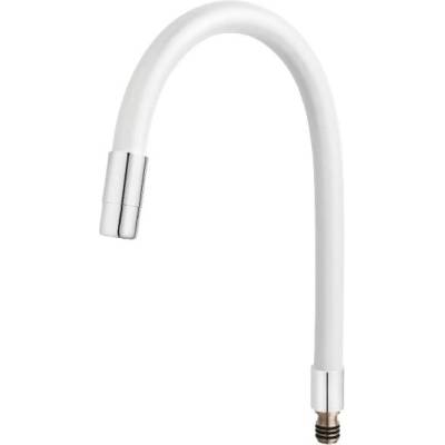 Novaservis Elastické rameno k baterii 70710, bílá-chrom, RAM70710,0B