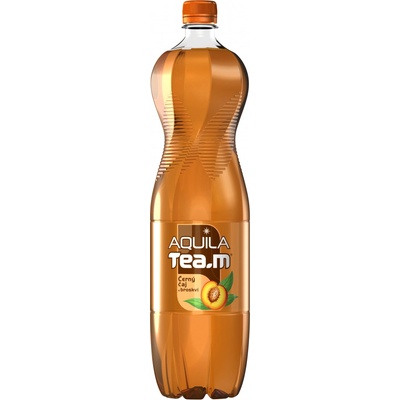 Aquila Tea Černý čaj se šťávou z broskve 1,5 l