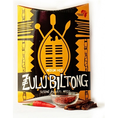 Zulu Biltong Medium Hot Slice Hovězí 25 g