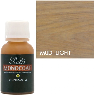 Rubio Monocoat Oil Mud Light Component A - Масло за вътрешна употреба 0.1л (3298)