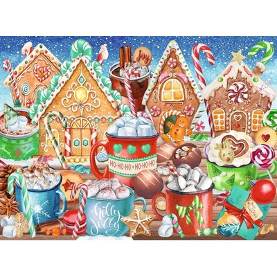 RAVENSBURGER Sladké Vánoce XXL 200 dielov