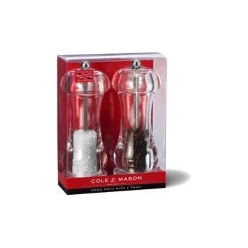 Cole & mason COLE&MASON Комплект мелнички за сол и пипер CAPSTAN - 15, 5 см (Cole-&;-Mason-H-175080)