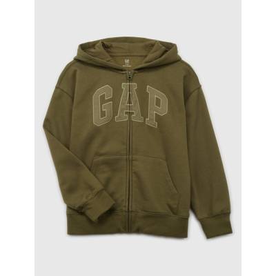 GAP detská mikina s logom zelená