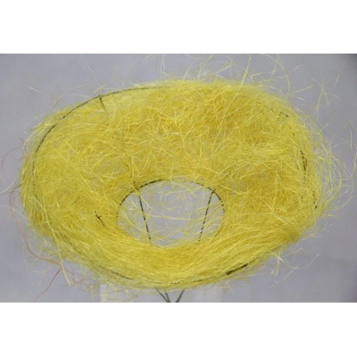 DRŽÁK SISAL 15CM žlutá