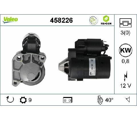 Štartér VALEO 458226