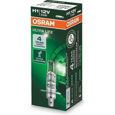Osram Ultra Life H1 P14,4S 12V 55W 64150ULT