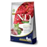 Farmina N&d dog grain free quinoa digestion lamb mini - за чувствителен стомах, лъскава козина и здрава кожа, за кучета над 1 година, от малки породи, с агнешко месо, киноа, копър, мента и артишок - 7 кг pnd0