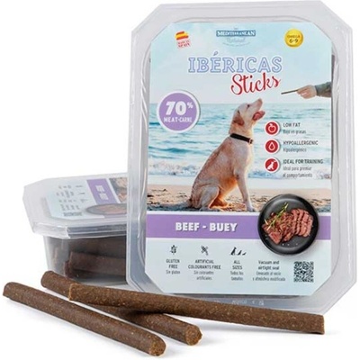 Mediterranean Natural Ibéricas Dog tyčinky hovädzie cca 30 ks 350 g