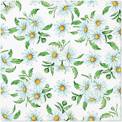 POL-MAK Papírové ubrousky Chamomile 33x3x20