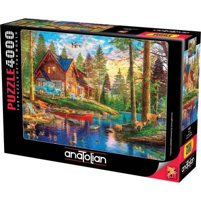 Anatolian Пъзел Anatolian от 4000 части - Лятна хижа (P5206)
