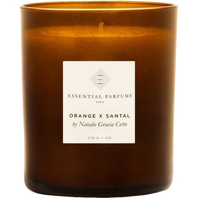 Essential Parfums Ароматна свещ Essential Parfums - Orange x Santal by Natalie Gracia Cetto, 270 g (101674)