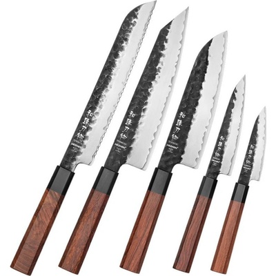 Hezhen HEZHEN® kuchyňský set 5 nožů SENSEI PM8S v dárkovém balení