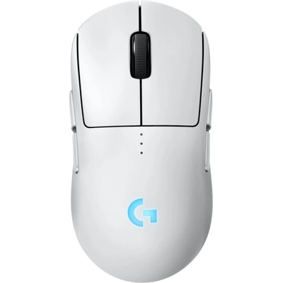 Мишка Logitech G Pro 2 Lightspeed, оптична (44 000 dpi), безжична, USB, бяла, гейминг, 8 бутона (910-007302)