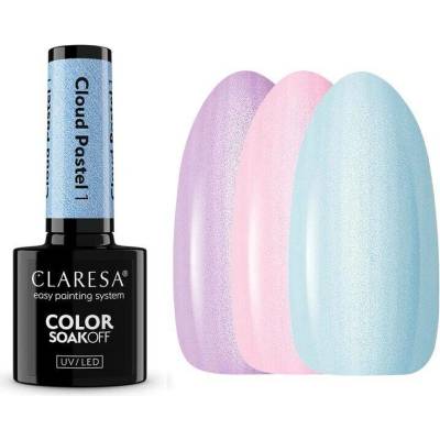 CLARESA hybridní gel lak Cloud Pastel 5 g – různé odstíny