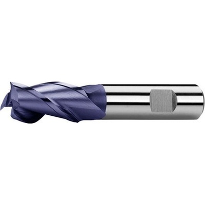 ZPS-FN Fréza válcová čelní Ø5x13x57, Z3, DIN 844K, HSSCo8 ,TiAlN,W - ZPS-110418-050-TIALN