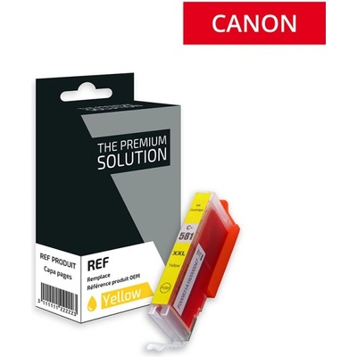 Compatible Cli-581xxly Съвместима мастилена касета (жълта)