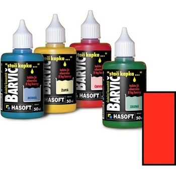 Hasoft Farbič 50 ml červená