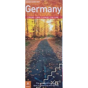 Germany Road Map (ISBN: 9781843536994)