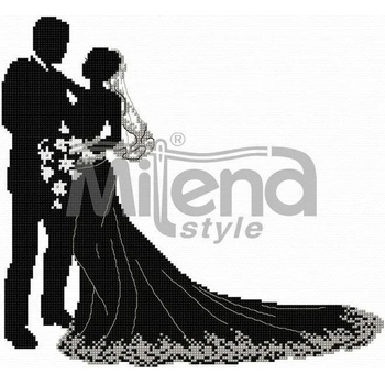 Milena Style Сватбен трепет - гоблен със схема