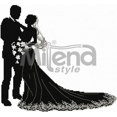 Milena Style Сватбен трепет - гоблен със схема