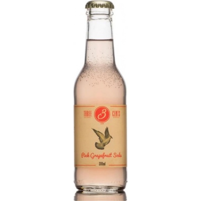 Three Cents Pink Grapefruit Soda 200 ml