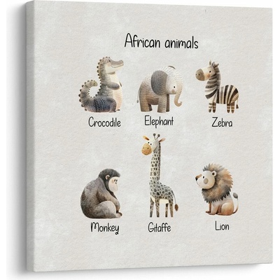 Obraz africké zvieratá