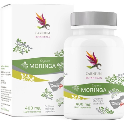 Carnium Botanicals Bio Moringa - 180 капсули