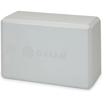 GAIAM Йога блокче Gaiam Block Yoga block - Grey - размер 22, 9 x 15, 2 x 10, 1 cm (580-1407-1111)