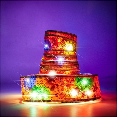Creative Corner Stuha dekorativní LED pásek 10m 100LED vánoční stromek světla vánoční dekorace vícebarevné s bateriemi