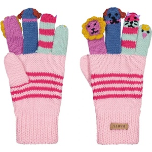 Barts Детски ръкавици Barts Kid's Puppet Gloves - Light Pink - размер 4 (EU) (202-5418-1012)