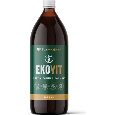 EkoMedica Ekovit Multivitamín prírodná šťava 1000 ml