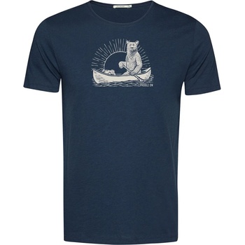 GreenBomb Мъжка тениска GreenBomb Bear Canoe Guide T-Shirt - Navy (216-8898-0212)
