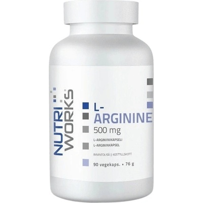 NutriWorks L-Arginine 500 90 kapsúl
