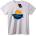 NOONEBRAND Тениска Кит на Залез - 6XL, Black